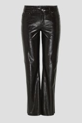 Productfoto 1 van Bruine broek met leather look door JDY voor Dames