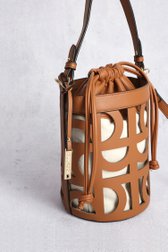 Bruine bucket handtas van Bulaggi voor Dames