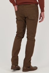 Bruine chino - Jackson - Regular fit van Brassville voor Heren