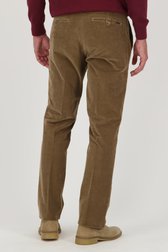 Bruine corduroy broek - Louisiana - Regular fit van Brassville voor Heren