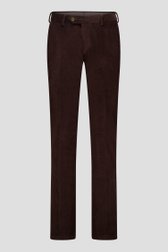 Bruine corduroy broek - Louisiana - Regular fit van Brassville voor Heren