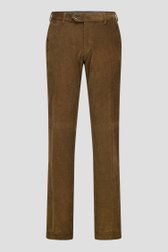 Bruine corduroy broek - Vancouver - Regular fit van Brassville voor Heren