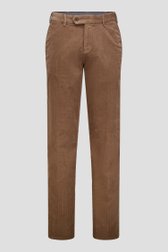 Productfoto 1 van Bruine corduroy chino - Vancouver - Regular fit door Brassville voor Heren