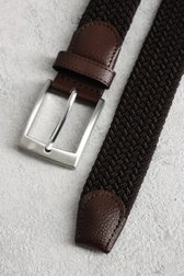 Productfoto 1 van Bruine gevlochten riem door Liberty Island voor Heren