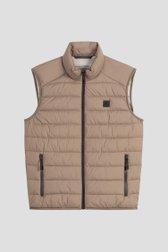 Productfoto 1 van Bruine gewatteerde bodywarmer door Marc O'Polo voor Heren