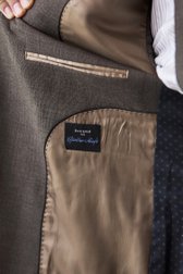 Extra foto 3 van Bruine kostuumvest - slim fit door Dansaert Black voor Heren