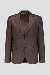 Productfoto 2 van Bruine kostuumvest - slim fit door Dansaert Black voor Heren