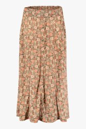 Bruine rok met bloemenprint van Diane Laury voor Dames
