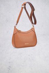 Productfoto 1 van Bruine schoudertas met sjaaltje door Laurent David voor Dames