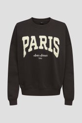 Productfoto 1 van Bruine trui met wit opschrift  door JDY voor Dames