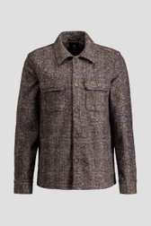 Productfoto 1 van Bruine vest met blauwe accenten door Dansaert Blue voor Heren