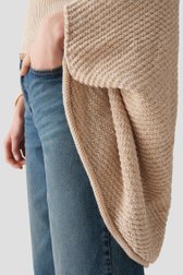Détail de Cape tricotée beige de Opus pour Femmes
