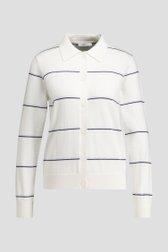 Photo produit 1 de Cardigan à col avec rayures de Liberty Island pour Femmes