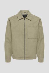 Photo produit 1 de Cardigan beige en faux-daim de Only & Sons pour Hommes