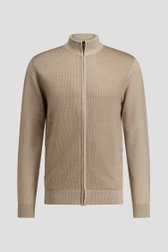 Photo produit 1 de cardigan beige en laine de Dansaert Blue pour Hommes