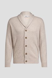 Photo produit 1 de Cardigan beige en maille de Upper East pour Hommes