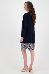 Cardigan bleu foncé de More & More pour Femmes