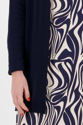Cardigan bleu foncé de More & More pour Femmes