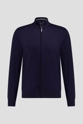 Photo produit 2 de Cardigan bleu foncé zippé de Dansaert Blue pour Hommes