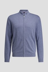 Photo produit 2 de Cardigan bleu gris avec fermeture éclair de Dansaert Blue pour Hommes