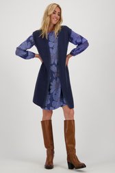 Cardigan bleu sans manches de Libelle pour Femmes