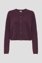 Photo produit 1 de Cardigan bordeaux à manches longues de JDY pour Femmes