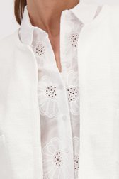 Cardigan bouclé écru de More & More pour Femmes