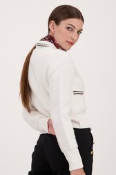 Cardigan court blanc de More & More pour Femmes