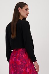 Cardigan court noir	 de More & More pour Femmes
