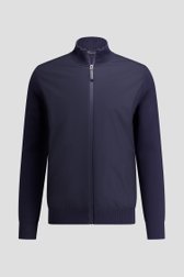 Photo produit 1 de Cardigan de golf bleu foncé avec fermeture zippée de Dansaert Golf Club pour Hommes