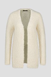 Cardigan doux écru de Claude Arielle pour Femmes