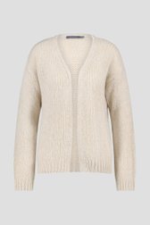 Cardigan écru avec laine	 de Geisha pour Femmes