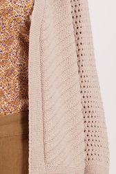 Cardigan en crochet beige de Diane Laury pour Femmes