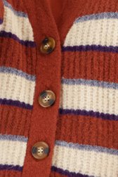 Cardigan en tricot à rayures de Libelle pour Femmes
