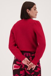 Cardigan en tricot - fuchsia foncé de D'Auvry pour Femmes