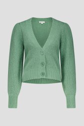 Cardigan en tricot - vert clair de D'Auvry pour Femmes