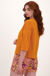 Cardigan fin orange de Libelle pour Femmes