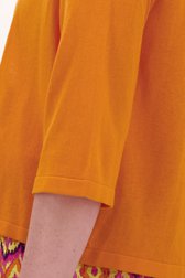 Cardigan fin orange de Libelle pour Femmes