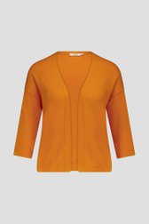 Cardigan fin orange de Libelle pour Femmes