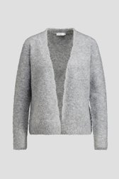 Photo produit 1 de Cardigan gris clair chiné de Liberty Island pour Femmes