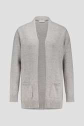 Cardigan gris sans boutons de Barbara Lebek pour Femmes