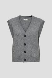 Photo produit 1 de Cardigan gris sans manches de JDY pour Femmes