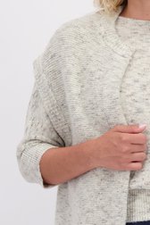 Détail de Cardigan gris sans manches de Libelle pour Femmes