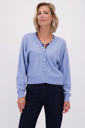 Video van Lichtblauwe cardigan  door Claude Arielle voor Dames