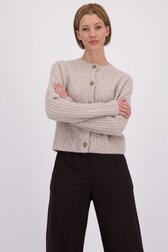 Video van Beige cardigan met knopen door Marc O'Polo voor Dames