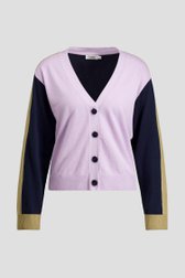 Photo produit 1 de Cardigan multicolore à col en V de Libelle pour Femmes