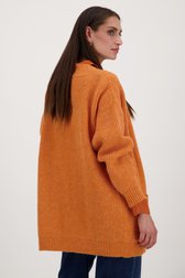 Cardigan orange de D'Auvry pour Femmes