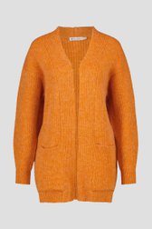 Cardigan orange de D'Auvry pour Femmes