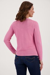 Cardigan rose clair scintillant de Claude Arielle pour Femmes