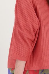 Détail de Cardigan rose corail doux de Libelle pour Femmes